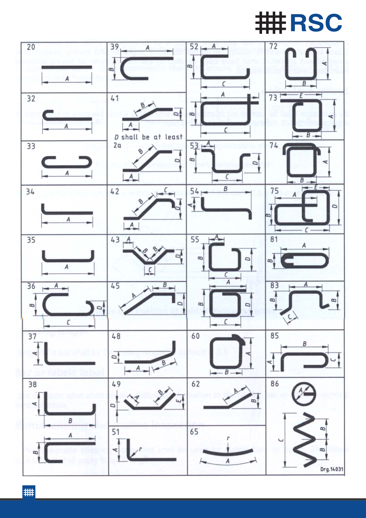 Bar Bending Schedule - Reinforcing Steel Contractors